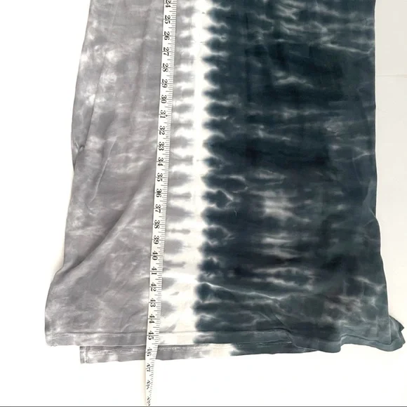 Rails Tip Dye Midi Tank Dress In Black Navy Dip Dye Size Large - Picture 12 of 14